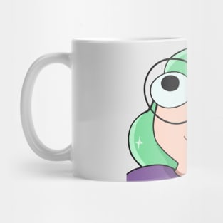 Smiley face girl emote Mug